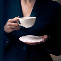 Thumbnail of Light of Time - Set of 2 Tea Cups and Saucers