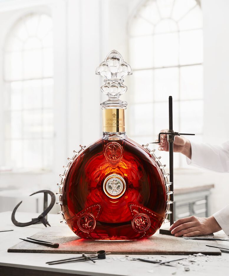 Remy Martin Louis XIII Cognac Decanter Empty Bottle & Box