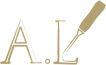 A.L gold society icon on a transparent background