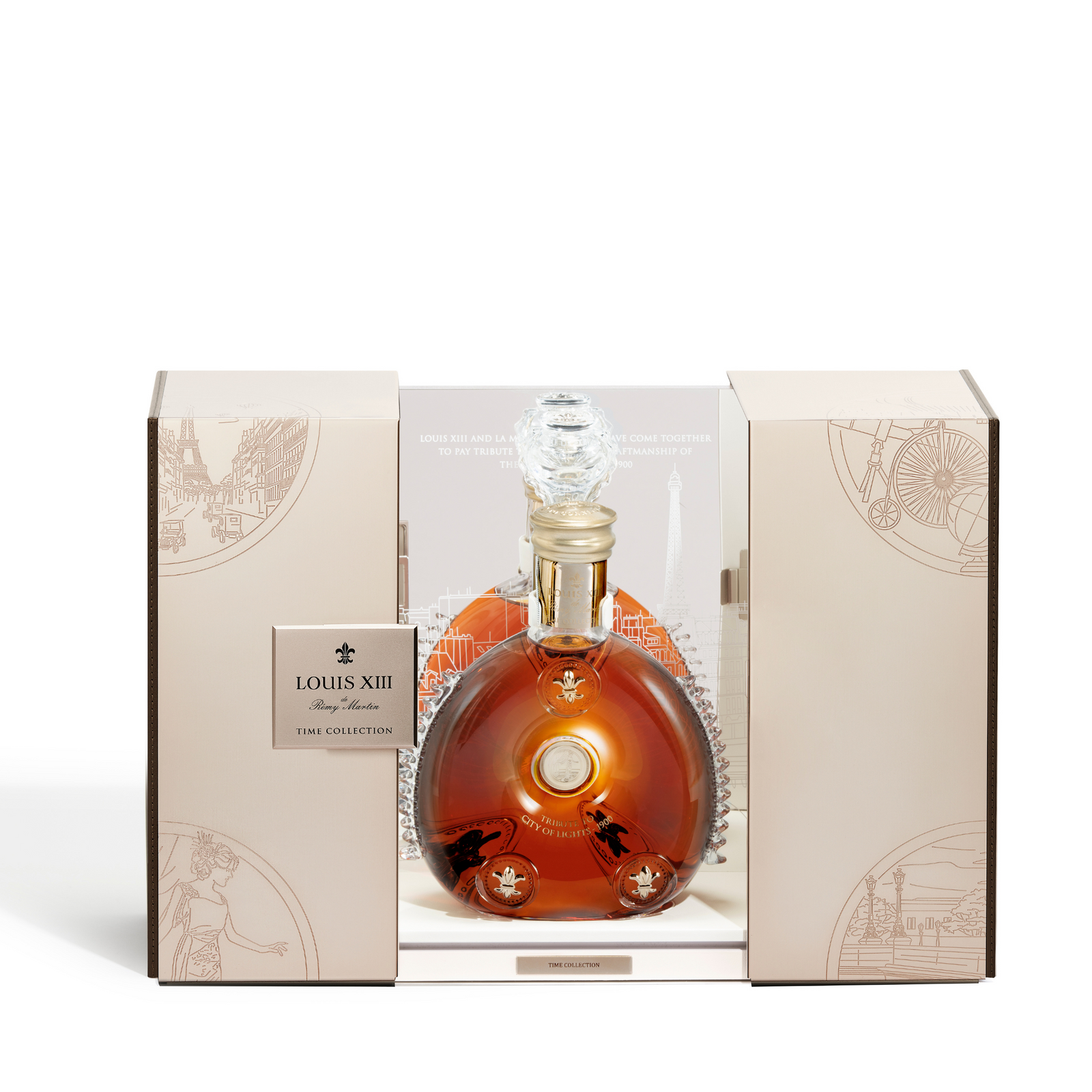 REMY MARTIN Louis XIII Cognac BACCARAT Crystal Decanter Empty Bottle 750 ML